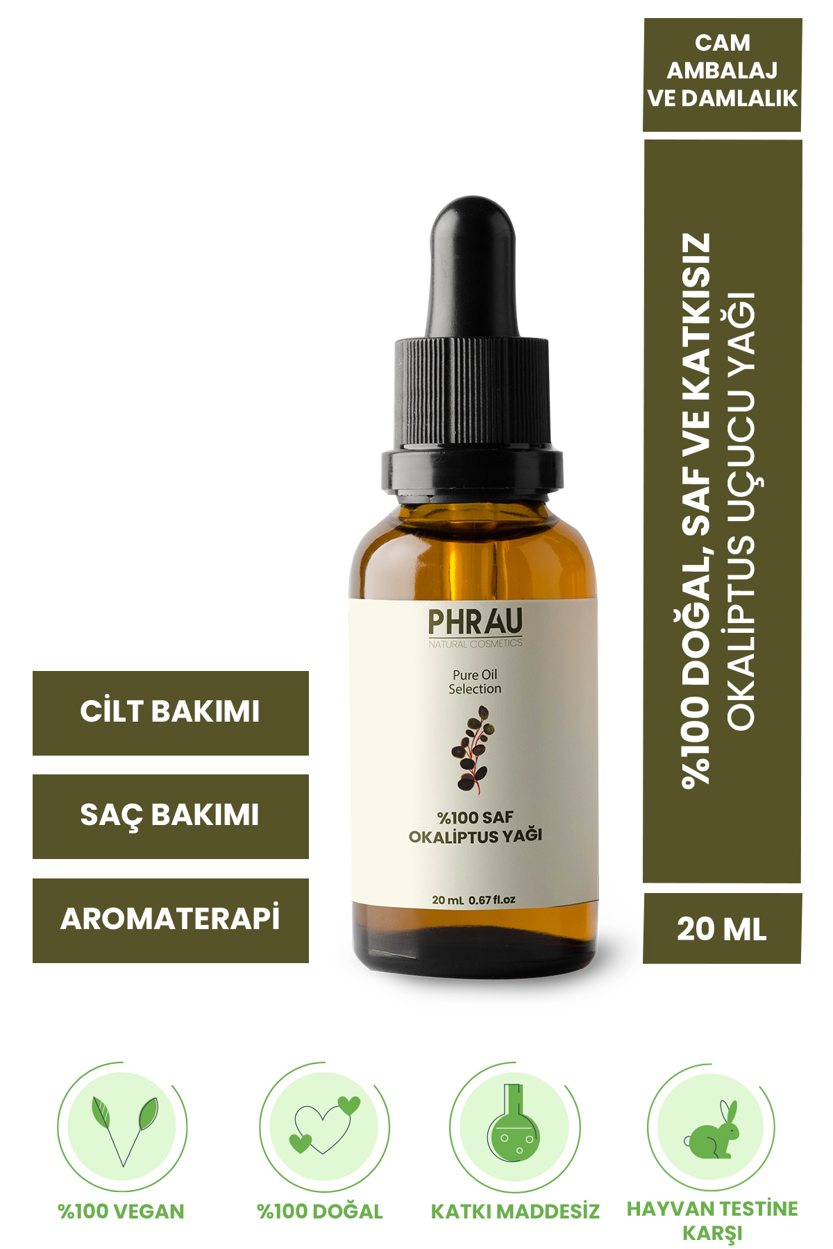 PHRAU%20%100%20Saf%20ve%20Doğal%20Okaliptus%20Uçucu%20Yağı%2020%20ml